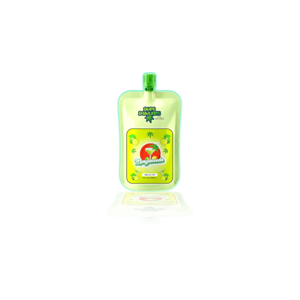 Dope Daiquiris Δ9-THC 10mg/8oz Ready to Drink Pouch — Margaweeda, product photo