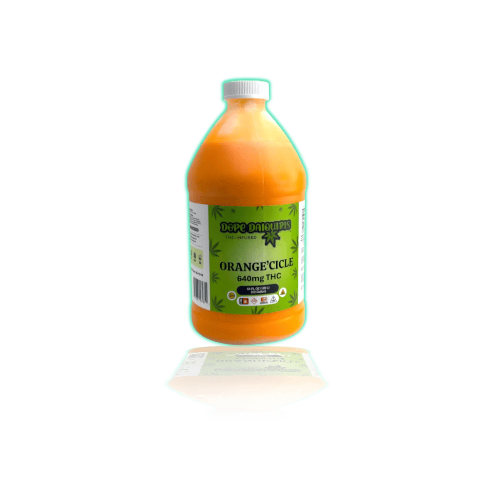 Dope Daiquiri 640mg D9 1/2 Gallon — Orangesicle, product photo