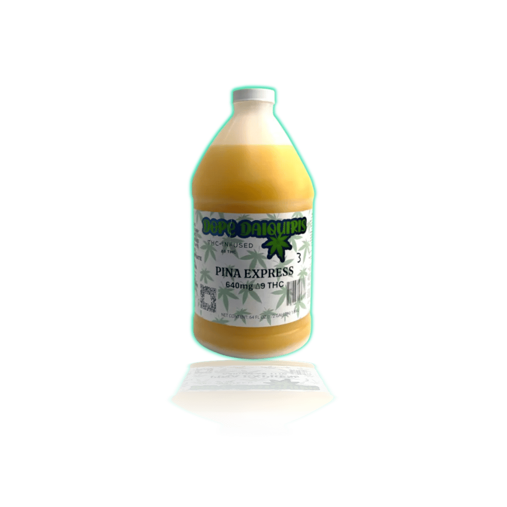 Dope Daiquiri 640mg D9 1/2 Gallon — Pina Express, product photo