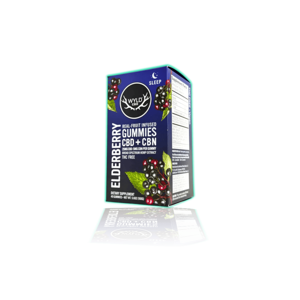 WYLD CBD Enhanced Gummies (40ct/pk), product photo