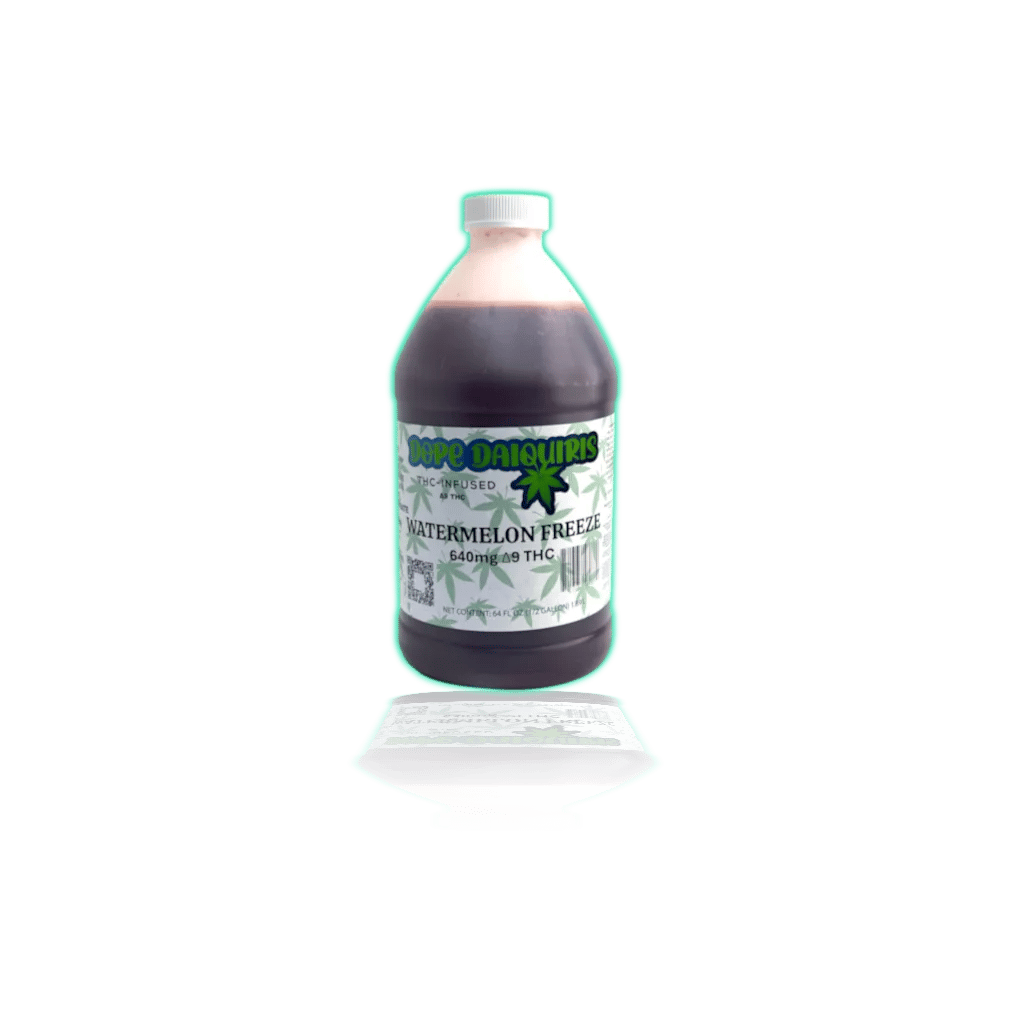 Dope Daiquiri 640mg D9 1/2 Gallon — Watermelon, product photo