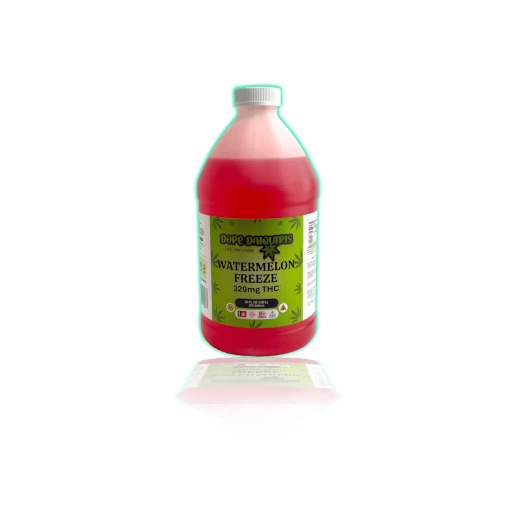 Dope Daiquiri 320mg D9 1/2 Gallon — Watermelon, product photo