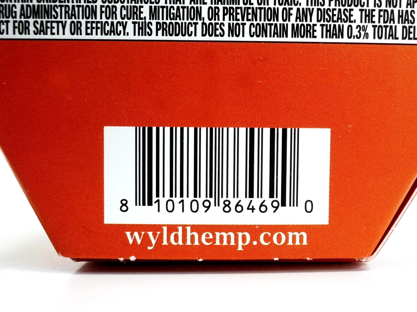 WYLD Hemp Gummies D9 THC 10mg (10ct/pk) — Raspberry, photo 2 of 36