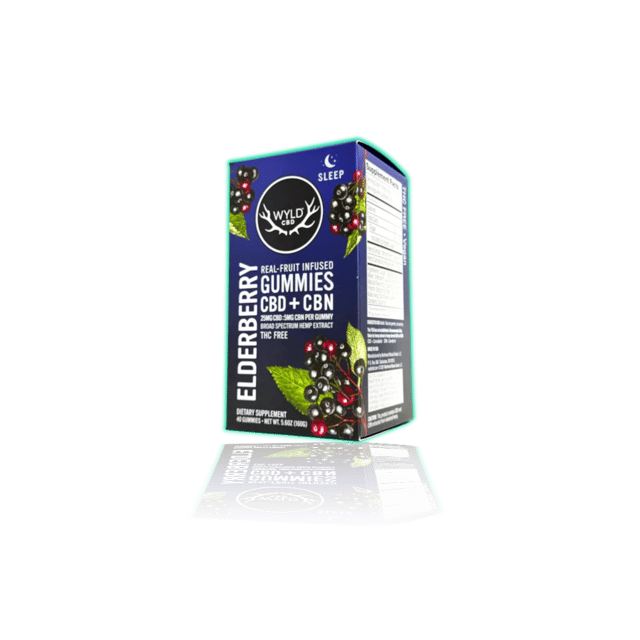 WYLD CBD:CBG Gummies 40-count 800mg